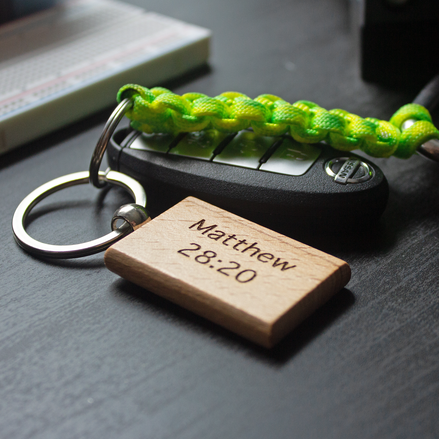 Matthew 28:20 Verse Keychain