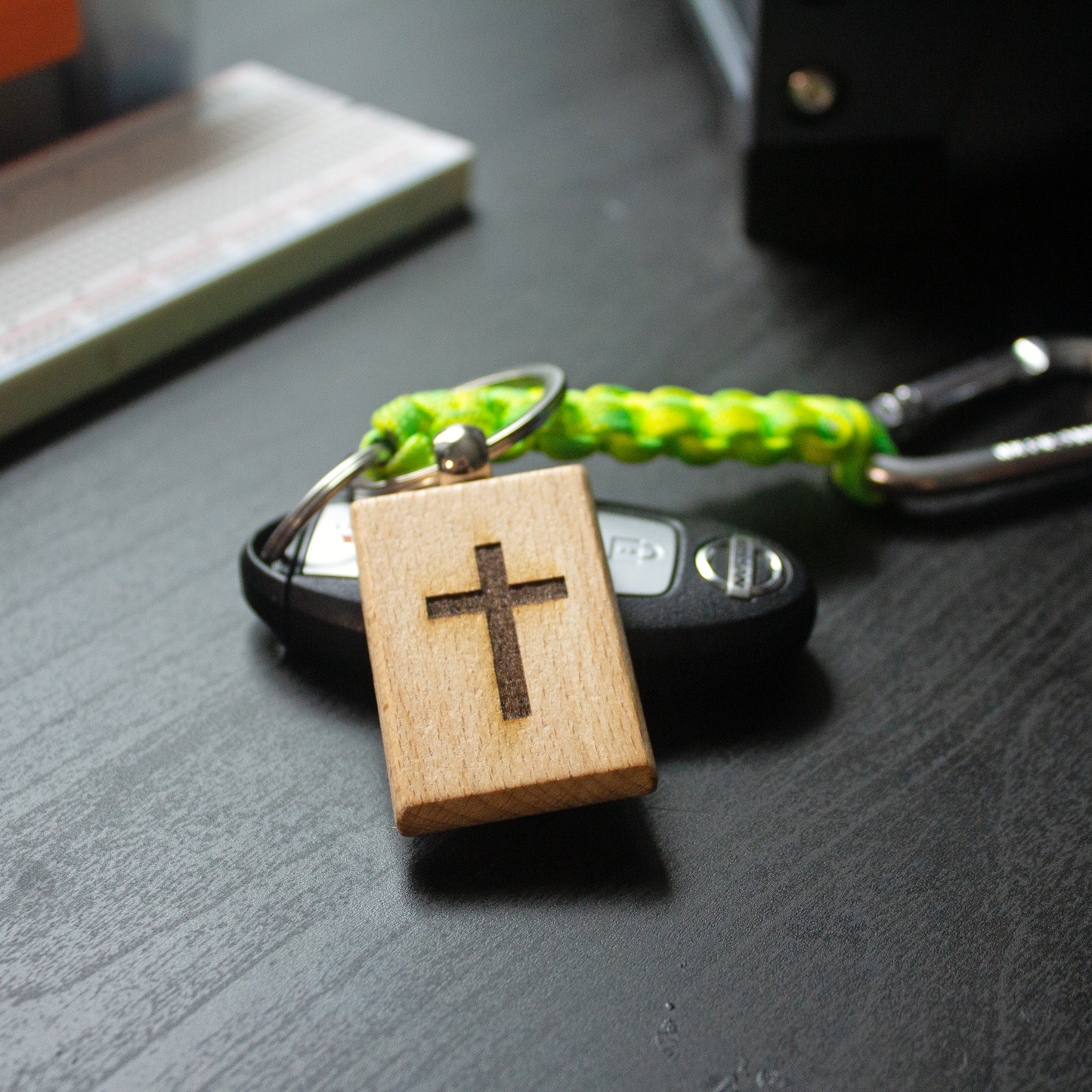 Matthew 11:28 Verse Keychain