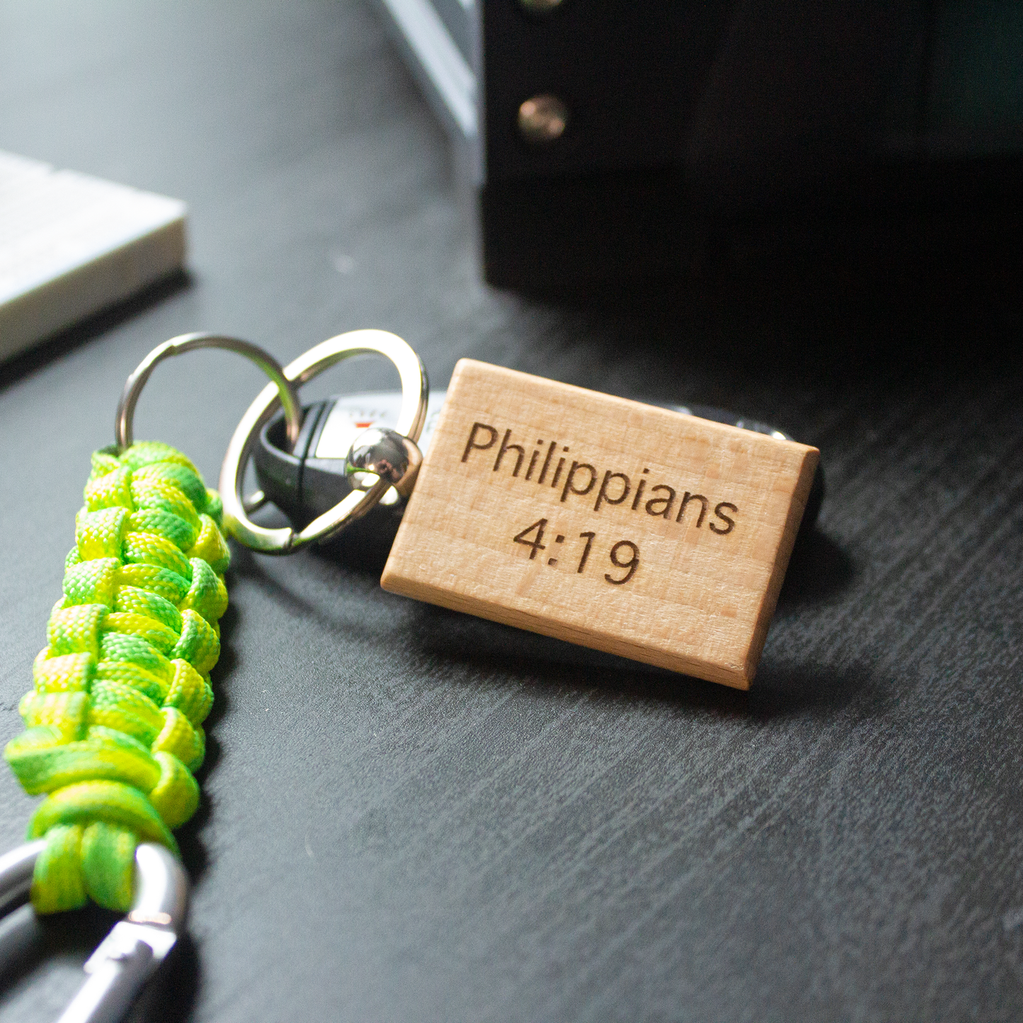 Philippians 4:19 Verse Keychain