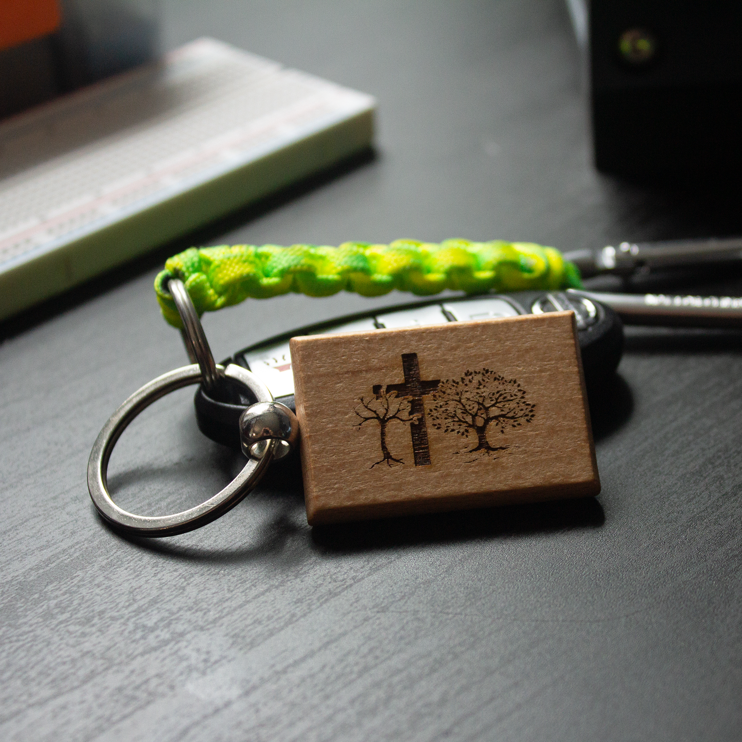 Psalm 147:3 Verse Keychain